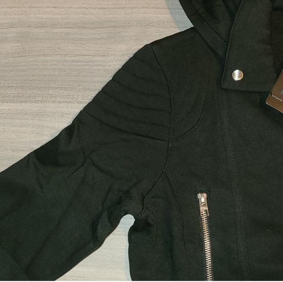 NO LONGER AVAIL NWT Harley Davidson Zip Up Moto Jacket w Hood *!HOST PICK🤩 - Picture 4 of 7